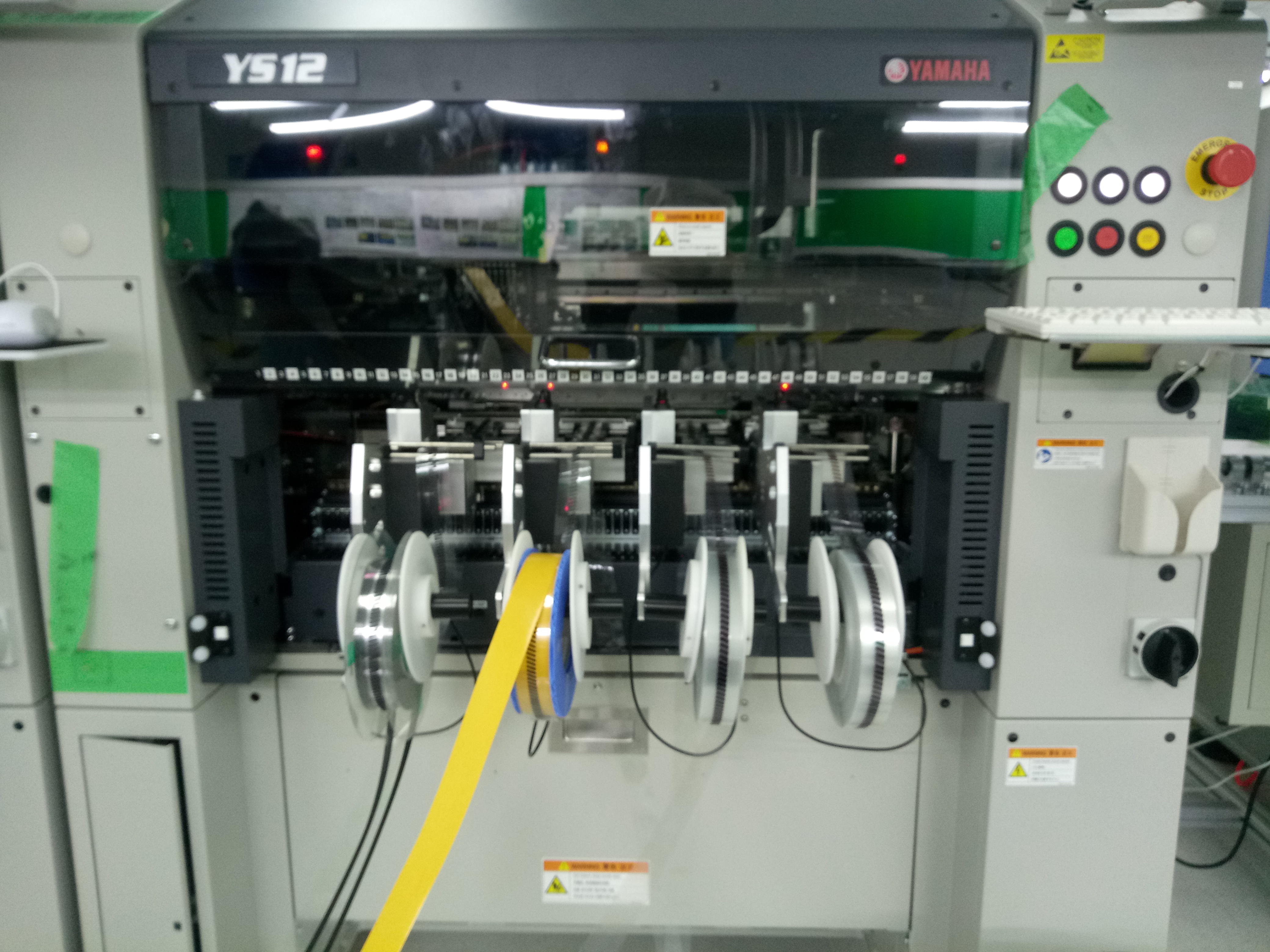 Yamaha Label Feeder into YV100 machines